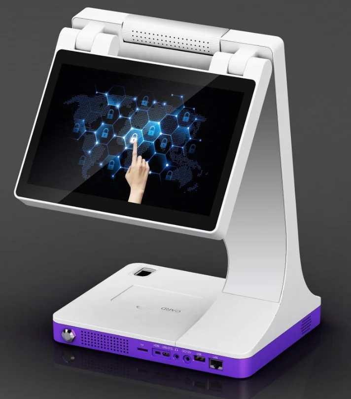 Passport scanner OCR card reader visitor system hotel dual-screen visitor, face recognition device, customizable
Passport scanner OCR card reader visitor system hotel dual-screen visitor, face recognition device, customizable