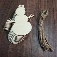 10 Pcs DIY Natal Rusa Kepala Rusa Xmas Pohon Gantung Kayu Liontin Ornamen Dekorasi Pesta untuk Rumah Anak-anak Hadiah(China)