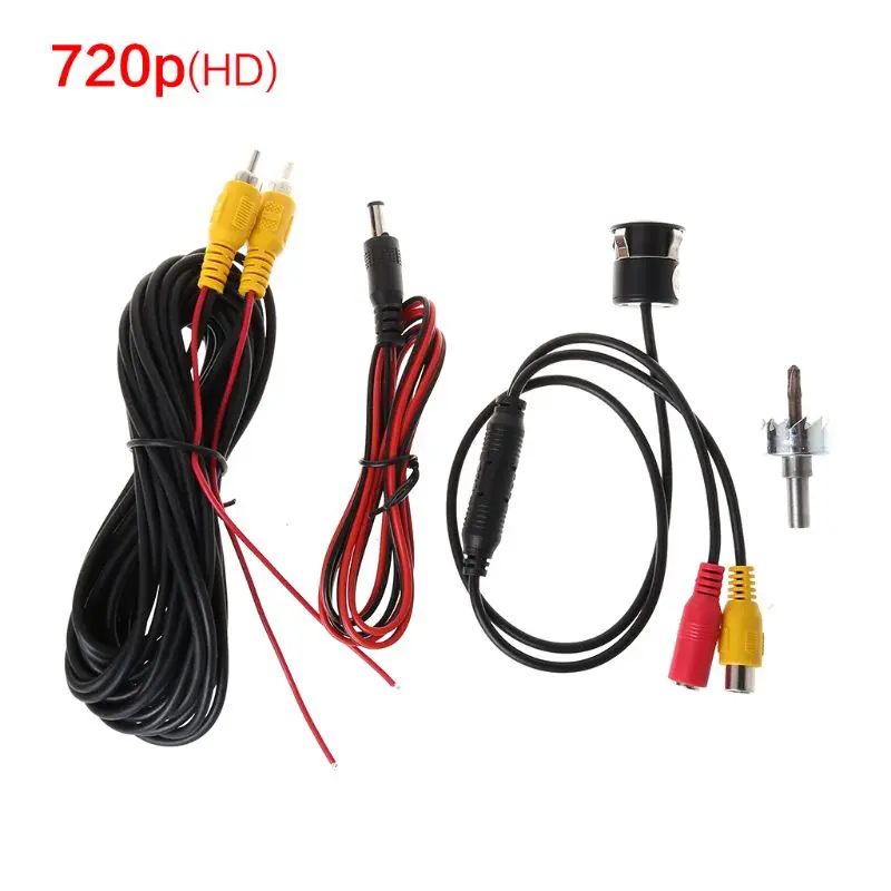 1Set 720P Universal Waterproof Car Rear View Camera Vehicle Parking Monitor 120-170 Wide Angle HD Back Cams | Безопасность и