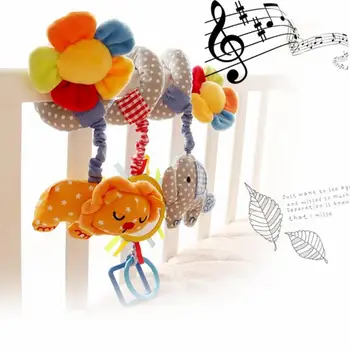 Kidlove Baby Bed and Stroller Carton Hanging Spiral Rattle PlushToy for 0-2 years old infants
Kidlove Baby Bed and Stroller Carton Hanging Spiral Rattle PlushToy for 0-2 years old infants