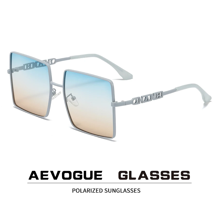AEVOGUE New Sunglasses Women Fashion Eyewear Square Outdoor Polarized Sunglasses Men UV400 Large Frame AE1130
AEVOGUE New Sunglasses Women Fashion Eyewear Square Outdoor Polarized Sunglasses Men UV400 Large Frame AE1130