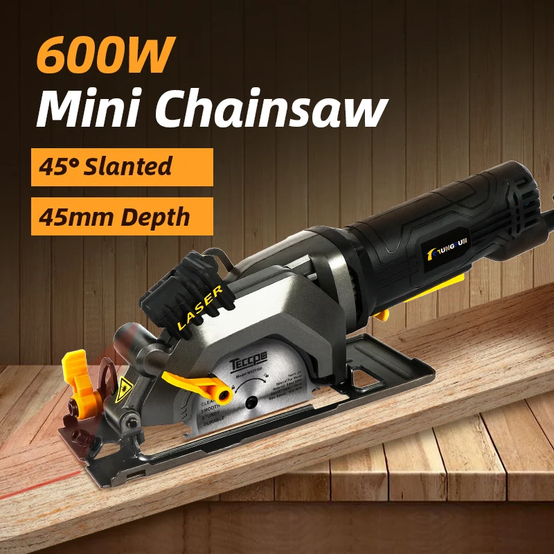 Multi-Function Hand-Held Mini Circular Saw Portable Mini Circular Compact Saw Cutting Machine Woodworking Electric ChainSaw
Multi-Function Hand-Held Mini Circular Saw Portable Mini Circular Compact Saw Cutting Machine Woodworking Electric ChainSaw