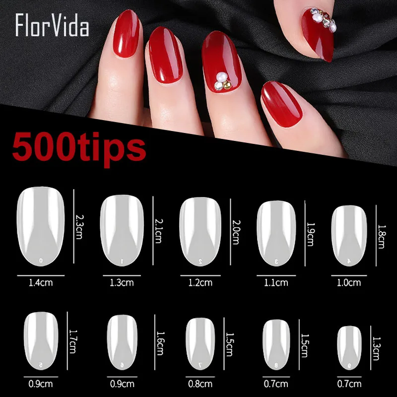 500pcs Full Cover False Nail Tips Short Oval Nails Finger Tips Beauty Fake Nails Tips Natural Clear Style False Nail New Year
500pcs Full Cover False Nail Tips Short Oval Nails Finger Tips Beauty Fake Nails Tips Natural Clear Style False Nail New Year