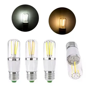 

Dimmable E27 Edison LED Filament Light Bulb 3W 4W 6W COB LEDS Lamp 220v 240v DC 12V Replace 30W 40W 60W Halogen Lamp For Home