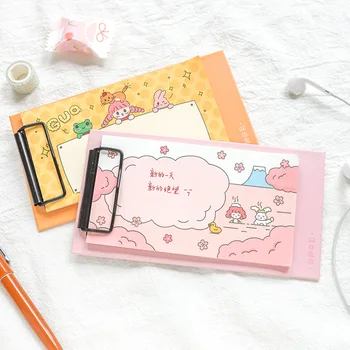 6 Designs Mixed Sweet Love Memo Pad Set 95mm*180mm Clip Board Fashion Paper Notes 30 Sheets
6 Designs Mixed Sweet Love Memo Pad Set 95mm*180mm Clip Board Fashion Paper Notes 30 Sheets