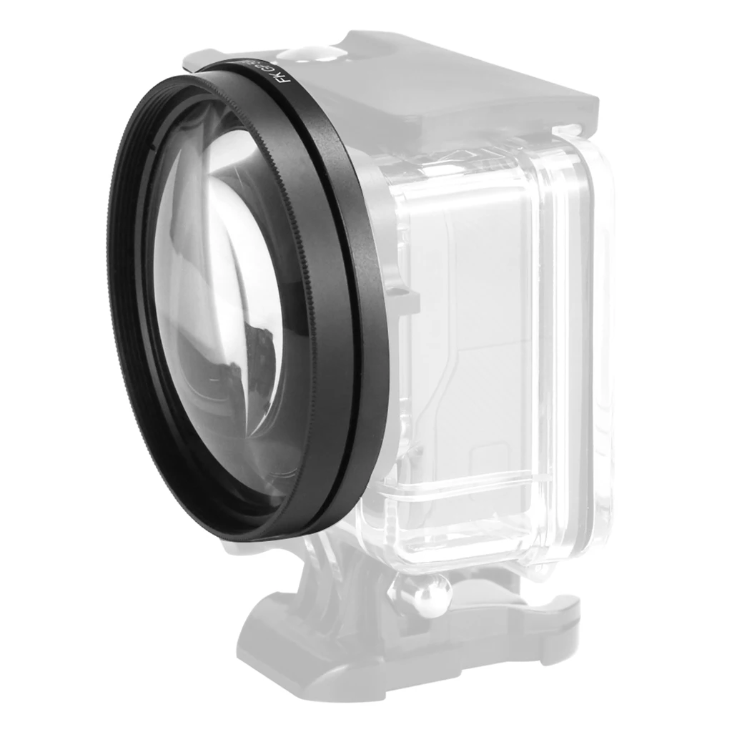 58mm Close up Lens 10X Macro+Lens Adapter Ring for GoPro Hero 5 Housing Case 58mm Close up Lens 10X Macro+Lens Adapter Ring for GoPro Hero 5 Housing Case