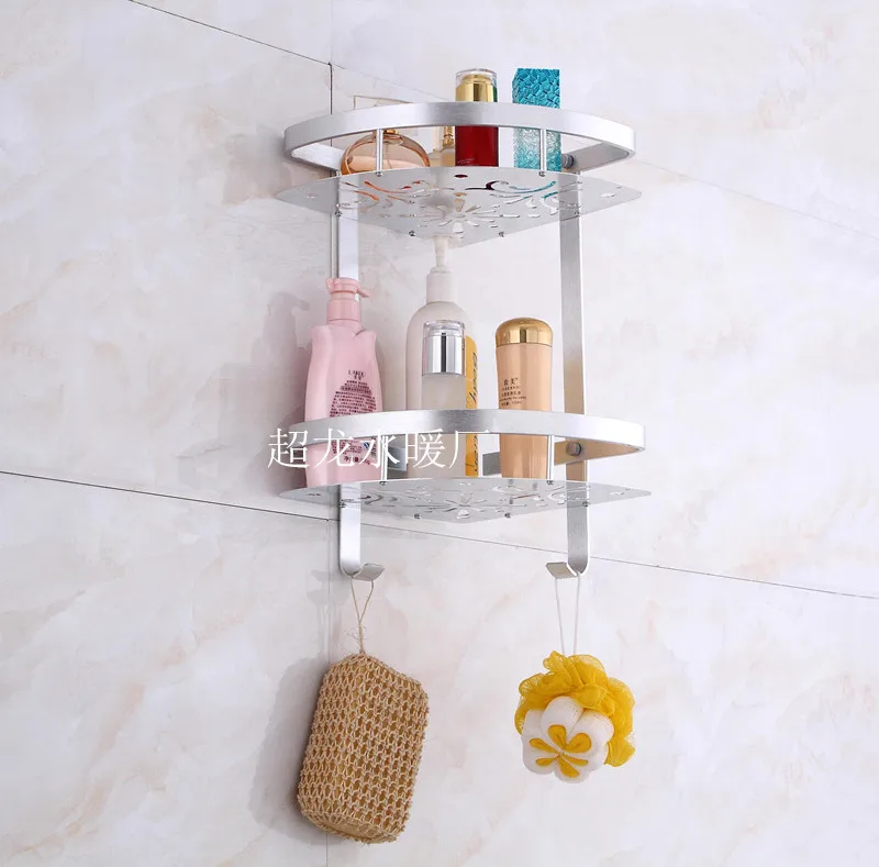 Light Wiredrawing Double Layer Aluminium Plate Storage Shelf Bathroom Triangular Storage Shelf Set Square Alumimum Pendant
Light Wiredrawing Double Layer Aluminium Plate Storage Shelf Bathroom Triangular Storage Shelf Set Square Alumimum Pendant