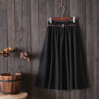 vintage womens skirts mid length plus size elegant plaid mid-long skirt pleated solid skirt women autum faldas largas mujer #3
vintage womens skirts mid length plus size elegant plaid mid-long skirt pleated solid skirt women autum faldas largas mujer #3