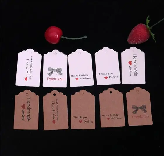 10PCS/Lot 3*5cm Kraft Paper Handmade Label Gift Box Label Candy Cake Thank You/Happy Birthday Brand Label Party Supplies
10PCS/Lot 3*5cm Kraft Paper Handmade Label Gift Box Label Candy Cake Thank You/Happy Birthday Brand Label Party Supplies