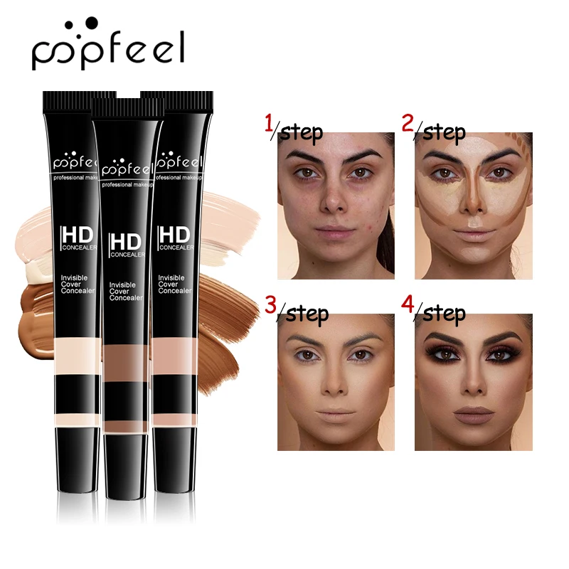 POPFEEL Cover Up Concealer Hydrating Face Concealer Makeup To Cover Acne Dark Circles Full Coverage Concealer Waterproof 5 Color
POPFEEL Cover Up Concealer Hydrating Face Concealer Makeup To Cover Acne Dark Circles Full Coverage Concealer Waterproof 5 Color