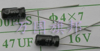 Free Delivery.16 V 47 University of Florida electrolytic capacitors small diameter 4 mm high mm 3 100 yuan 7
Free Delivery.16 V 47 University of Florida electrolytic capacitors small diameter 4 mm high mm 3 100 yuan 7