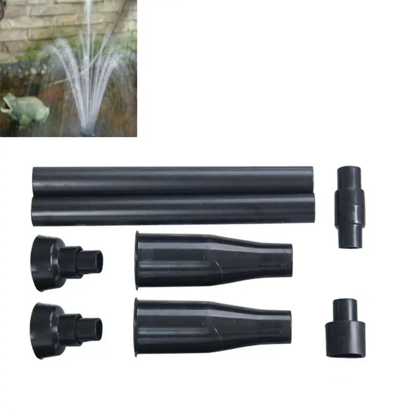 8 Pcs Fountain Pump Nozzle Set Water Spray Heads for Pond Fountain Submersible Pump Pool
8 Pcs Fountain Pump Nozzle Set Water Spray Heads for Pond Fountain Submersible Pump Pool