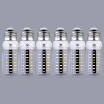 6pcs E27 9W 72 SMD 4014 Corn LED Light Lamp Bulbs 220V-240V Warm/Cool White
6pcs E27 9W 72 SMD 4014 Corn LED Light Lamp Bulbs 220V-240V Warm/Cool White