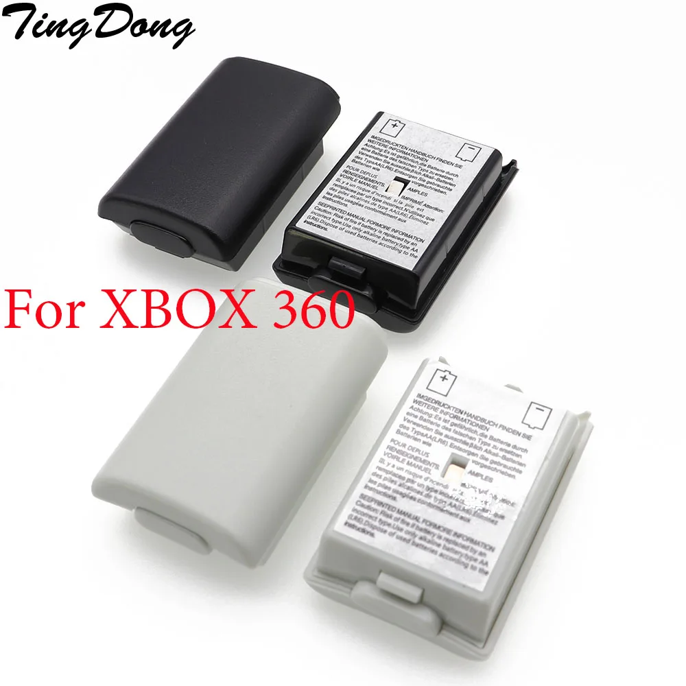 100PCS Rechargeable AA Battery Back Cover Case Shell Pack For Xbox 360 Wireless Controller New Game Accessories Balck and White
100PCS Rechargeable AA Battery Back Cover Case Shell Pack For Xbox 360 Wireless Controller New Game Accessories Balck and White