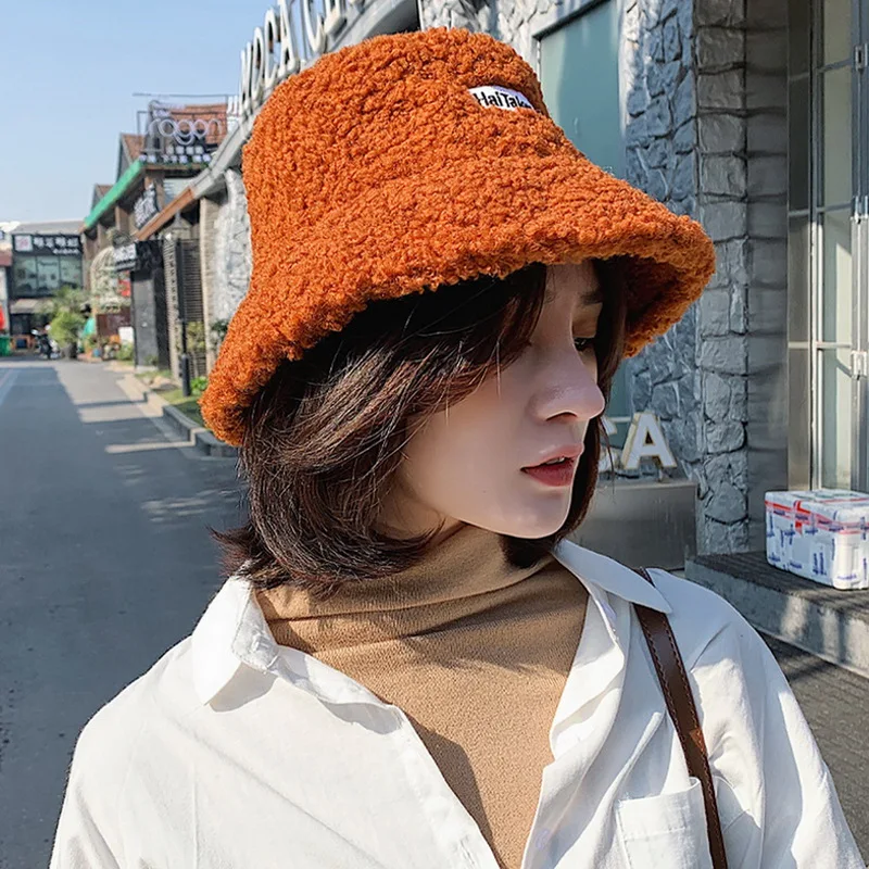 2020 New Hats for Women Autumn Winter Bucket Hats Lamb Plush Soft Warm Fisherman Hat Panama Casual Caps Lady Flat Korean Style
2020 New Hats for Women Autumn Winter Bucket Hats Lamb Plush Soft Warm Fisherman Hat Panama Casual Caps Lady Flat Korean Style