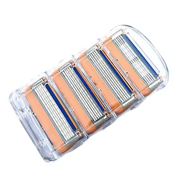 4PCS 5 Layers Men Face Shaving Razors Blades Male Manual Razor Blades For Standard Beard Shaver Trimmer Blades
4PCS 5 Layers Men Face Shaving Razors Blades Male Manual Razor Blades For Standard Beard Shaver Trimmer Blades