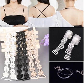 Summer Invisible Bra Straps Thin Transparent Women Bra Cross Strap Non-Slip Shoulder Bra Straps Holders Intimates Accessories
Summer Invisible Bra Straps Thin Transparent Women Bra Cross Strap Non-Slip Shoulder Bra Straps Holders Intimates Accessories