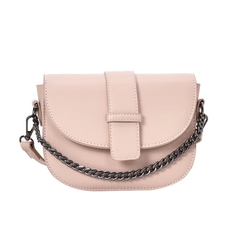 Fashion Women Messenger Bag Faux Leather Youth Shoulder Bag Chain Simple Female Wild Bag Light White Suitable For Everyday
Fashion Women Messenger Bag Faux Leather Youth Shoulder Bag Chain Simple Female Wild Bag Light White Suitable For Everyday