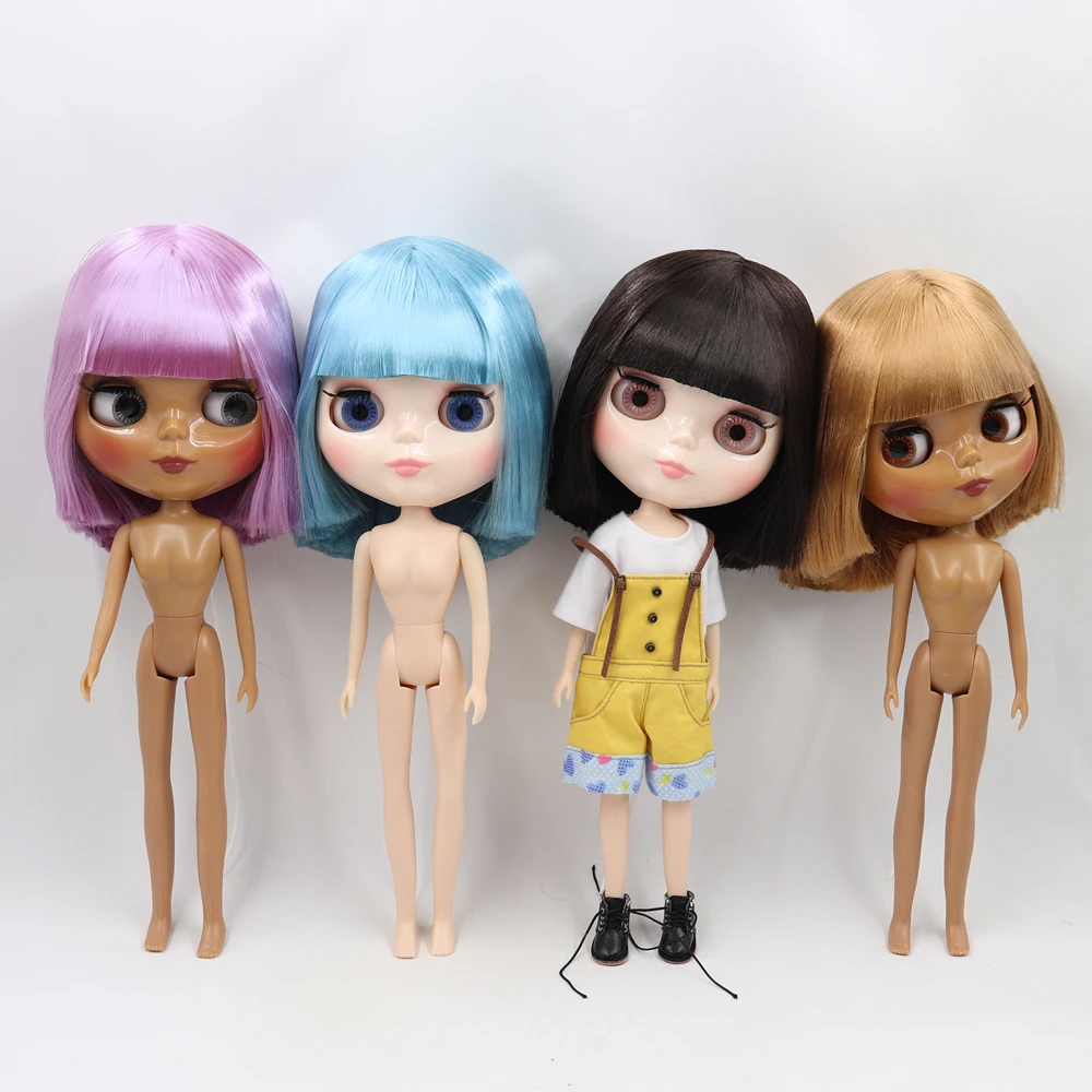 ICY blyth doll licca body white/dark skin shiny face licca body doll 30cm
ICY blyth doll licca body white/dark skin shiny face licca body doll 30cm