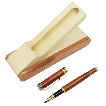 One Set Luxury Fountain Pen With Case From Nature Maple Wood Ink Pen 0.5mm Fine Nib Smooth Writing School Office Supplies
One Set Luxury Fountain Pen With Case From Nature Maple Wood Ink Pen 0.5mm Fine Nib Smooth Writing School Office Supplies