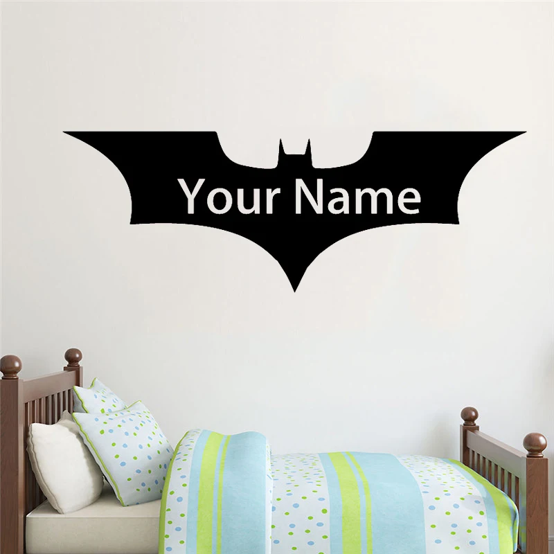 Bat Pattern Wall Sticker Removable Wall Stickers DIY Name Wallpaper for Living Room Bedroom Stikers for Wall Decoration Murals
Bat Pattern Wall Sticker Removable Wall Stickers DIY Name Wallpaper for Living Room Bedroom Stikers for Wall Decoration Murals