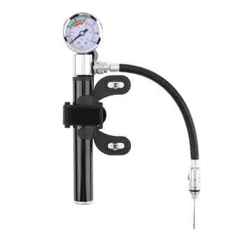Bicycle Pump With Gauge High Pressure Meter Shock Hand Bike Air Inflator 
Bicycle Pump With Gauge High Pressure Meter Shock Hand Bike Air Inflator