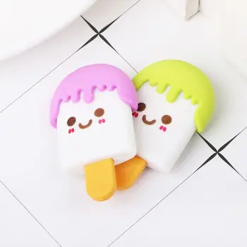 Cute 3D Cartoon Face Ice Cream Rubber Erasers Pencil Eraser For Kids School Supplies Stationery 
Cute 3D Cartoon Face Ice Cream Rubber Erasers Pencil Eraser For Kids School Supplies Stationery
