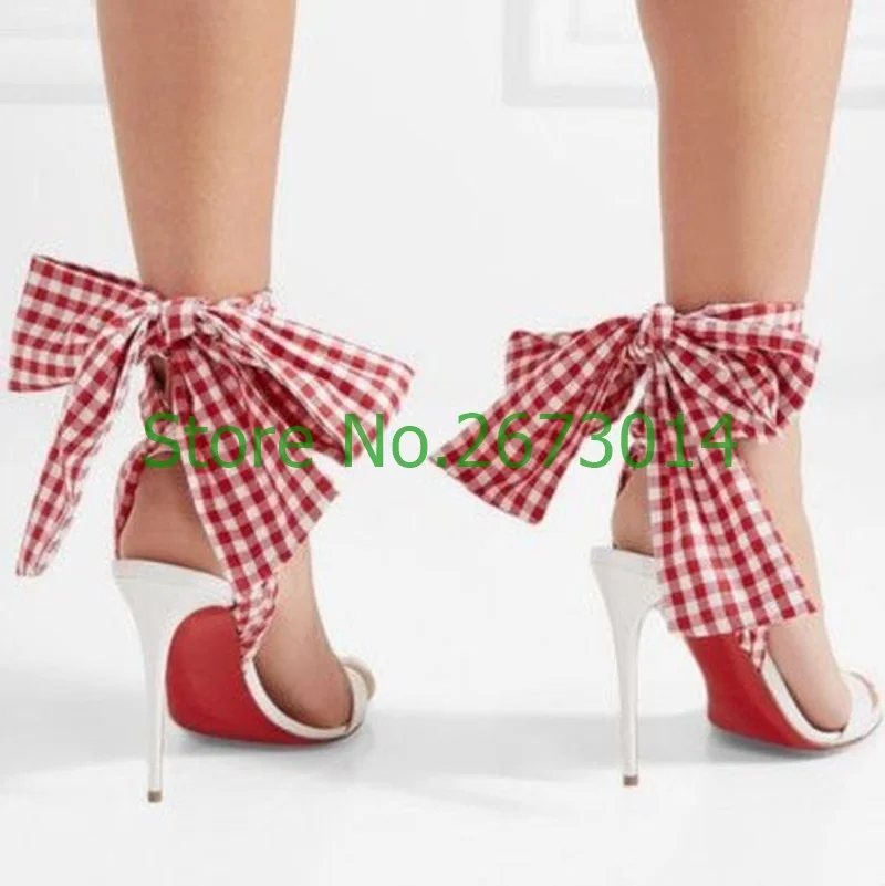 Ladies Sweet Ankle Stiletto High Heels Sandals Open Toe Slingback Lace up Butterfly Sandals
Ladies Sweet Ankle Stiletto High Heels Sandals Open Toe Slingback Lace up Butterfly Sandals