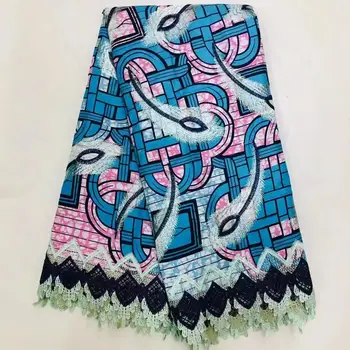 High quality african 100% cotton wax lace fabric african sewing new design embroidery guipure lace fabric Print wax 6yard!Ot-1
High quality african 100% cotton wax lace fabric african sewing new design embroidery guipure lace fabric Print wax 6yard!Ot-1