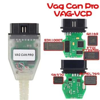 Professiona VAG CAN PRO CAN BUS+UDS+K-line S.W Version 5.5.1 VCP Scanner OBD2 car diagnostic scanner tool 
Professiona VAG CAN PRO CAN BUS+UDS+K-line S.W Version 5.5.1 VCP Scanner OBD2 car diagnostic scanner tool