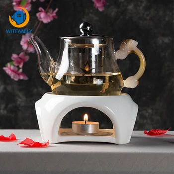 Teapot Cup Warmer Ceramic Candle Heating Base Japanese Style Tea Maker Constant Temperature Heater tea Pot Boiled Flower Tea
Teapot Cup Warmer Ceramic Candle Heating Base Japanese Style Tea Maker Constant Temperature Heater tea Pot Boiled Flower Tea