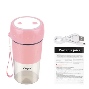 300ml Portable Juicer Electric USB Rechargeable Fruit Blender Machine MixerJuice Cup Blender Food Processor Mixer Juicer
300ml Portable Juicer Electric USB Rechargeable Fruit Blender Machine MixerJuice Cup Blender Food Processor Mixer Juicer