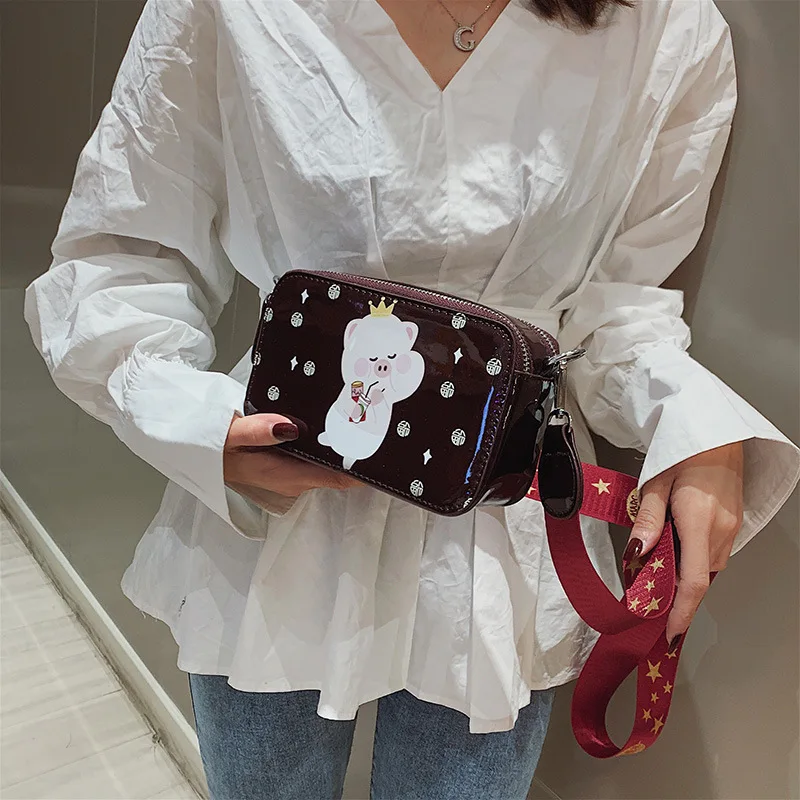 2019 Spring And Summer New Style Printed Cartoon Square Sling Bag Versitile Fashion Wide-Strap Trend Shoulder Oblique Bag Women'
2019 Spring And Summer New Style Printed Cartoon Square Sling Bag Versitile Fashion Wide-Strap Trend Shoulder Oblique Bag Women'