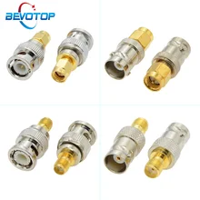 

2 pcs/lot 4 Types SMA to BNC M/F Radio Antenna Connector Adapter RF Coax Converter M/F Radio Antenna Adapters Kit Coaxial