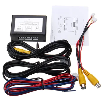 Automobile Parking Camera Video 2 Channel Converter Wire Kit Car Switch View Camera Video Control Box Adapter
Automobile Parking Camera Video 2 Channel Converter Wire Kit Car Switch View Camera Video Control Box Adapter