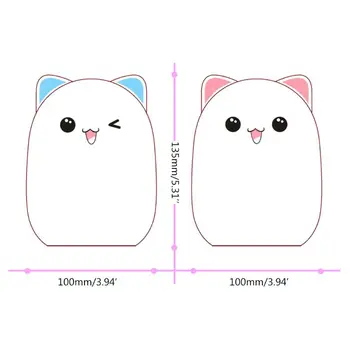 Colorful Bear Night Light Tap Sensor Switch 3 Modes USB Bedsid Lamp Kids Gifts Q0KF
Colorful Bear Night Light Tap Sensor Switch 3 Modes USB Bedsid Lamp Kids Gifts Q0KF