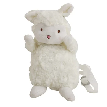 Cute Girls Fleece Backpack Sheep Shape Decorate Children's Bag Zipper Small Knapsack Package Plush Sheeps Phone Purse for Women
Cute Girls Fleece Backpack Sheep Shape Decorate Children's Bag Zipper Small Knapsack Package Plush Sheeps Phone Purse for Women