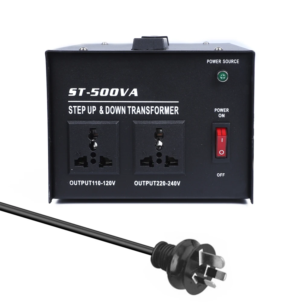 Hot 500W Home-use Intelligent Efficient Step Up Down Power Transformer 100V-220V Household Electrical Appliance Voltage Converte
Hot 500W Home-use Intelligent Efficient Step Up Down Power Transformer 100V-220V Household Electrical Appliance Voltage Converte