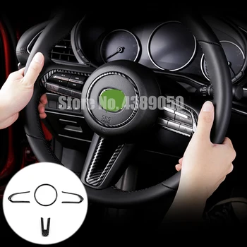 For Mazda cx-30 2019 2020 ABS Carbon fibre Car Steering wheel Button frame decoration Cover Trim Car styling accessories
For Mazda cx-30 2019 2020 ABS Carbon fibre Car Steering wheel Button frame decoration Cover Trim Car styling accessories