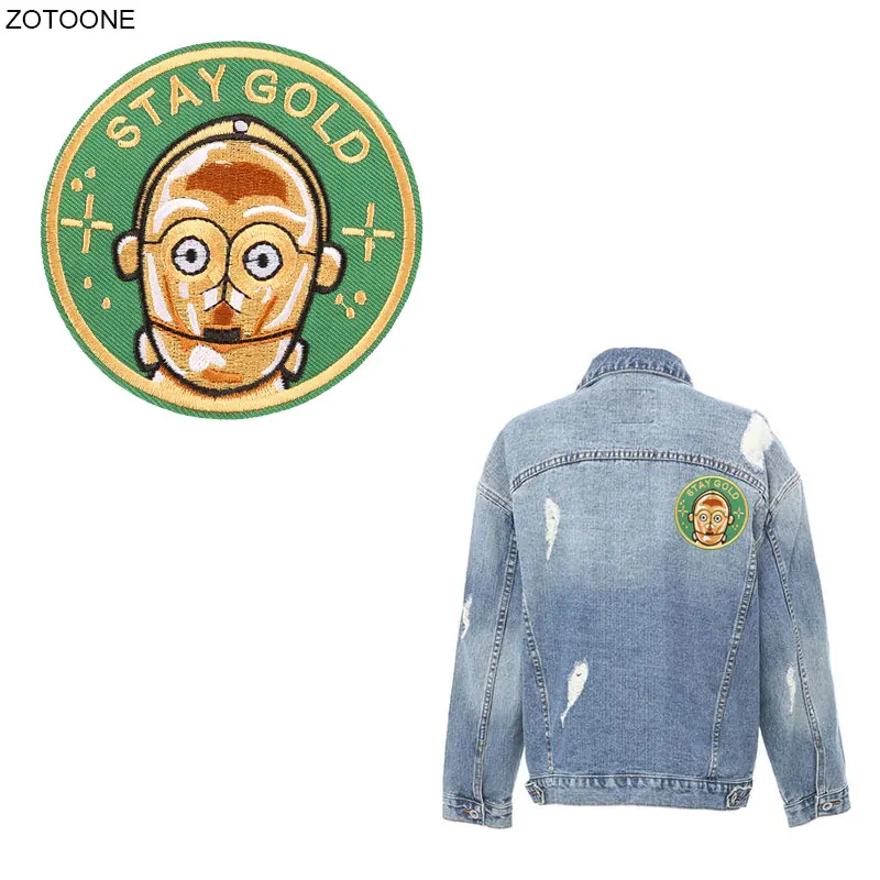 ZOTOONE Alien Patch DIY Round Badge Iron on Patches for Clothing Heat Transfer Sticker Embroidery Applique Sew on Thermal Press
ZOTOONE Alien Patch DIY Round Badge Iron on Patches for Clothing Heat Transfer Sticker Embroidery Applique Sew on Thermal Press