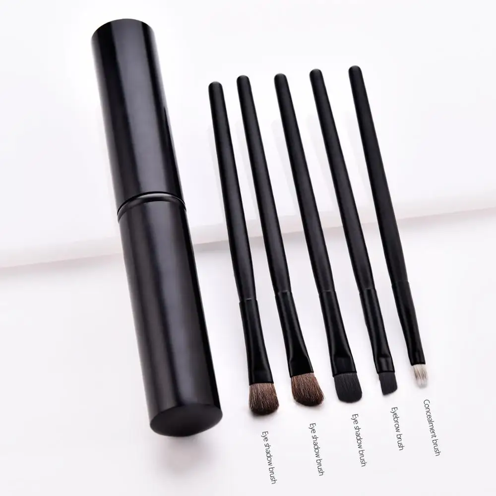 Professional MakeUP Brushes 5 Pieces Eyes Makeup Brushes Eyeshadow Brush Eyebrow Brushes Black Gold Color Soft Eyes Brushes
Professional MakeUP Brushes 5 Pieces Eyes Makeup Brushes Eyeshadow Brush Eyebrow Brushes Black Gold Color Soft Eyes Brushes