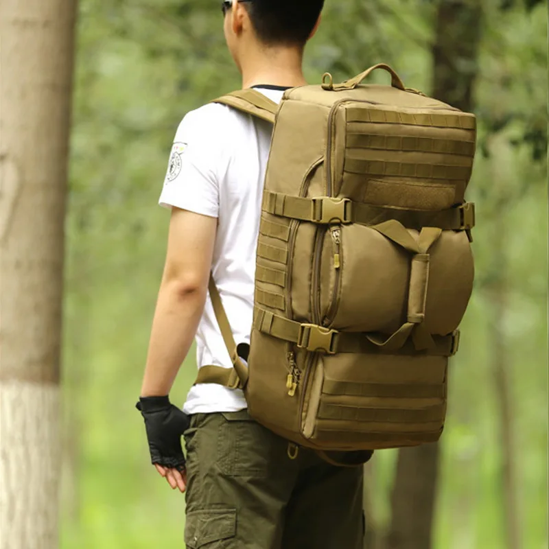 60L Man/Women Hiking Trekking Bag Military Tactical Backpacks Army Waterproof Molle Bug Out Bag Outdoor Travel Camping Backpack
60L Man/Women Hiking Trekking Bag Military Tactical Backpacks Army Waterproof Molle Bug Out Bag Outdoor Travel Camping Backpack