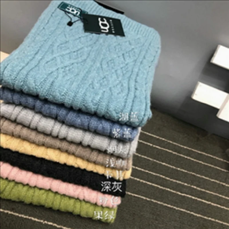 Women's scarf in autumn and winter all kinds of thickened warm knitting wool solid color bib for men's student couple
Women's scarf in autumn and winter all kinds of thickened warm knitting wool solid color bib for men's student couple