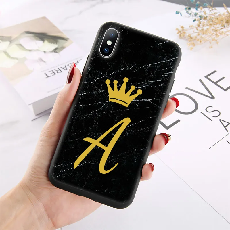 Custom Crown Classy Queen Initials Alphabet Phone Case Cover For iPhone XS Max X XR 11 Pro Max 8 8Plus X 7 7Plus Soft Silicone
Custom Crown Classy Queen Initials Alphabet Phone Case Cover For iPhone XS Max X XR 11 Pro Max 8 8Plus X 7 7Plus Soft Silicone