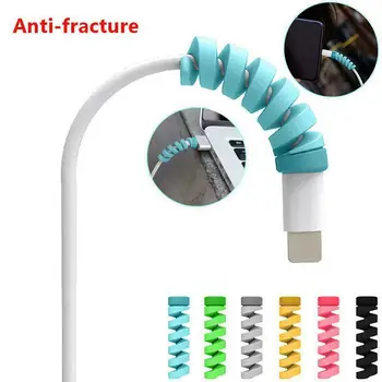 Hot 10Pcs Spiral USB Charger Cable Cord Protector Twist Cover Wire Charging Data Cord Tube Winder Cover Organizer Accessories
Hot 10Pcs Spiral USB Charger Cable Cord Protector Twist Cover Wire Charging Data Cord Tube Winder Cover Organizer Accessories