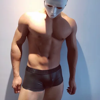 Fashion Luxury 2020 New Leather Pants Boxer Nightclub Catwalk Sexy Men's Reflective Pants Striking Underpants Muscle Male Cock
Fashion Luxury 2020 New Leather Pants Boxer Nightclub Catwalk Sexy Men's Reflective Pants Striking Underpants Muscle Male Cock