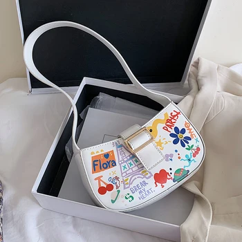 Luxury Designer Women Shoulder Bags High Quality Pu Leather Solid Small Square Bag Female Underarm Bags Vintage Handbags ladies
Luxury Designer Women Shoulder Bags High Quality Pu Leather Solid Small Square Bag Female Underarm Bags Vintage Handbags ladies