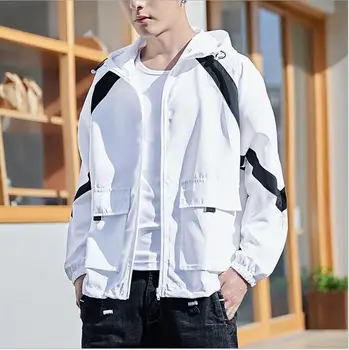 2020 New Spring Summer Mens Fashion Outerwear Windbreaker Men' S Thin Jackets Hooded Casual Sporting Coat
2020 New Spring Summer Mens Fashion Outerwear Windbreaker Men' S Thin Jackets Hooded Casual Sporting Coat
