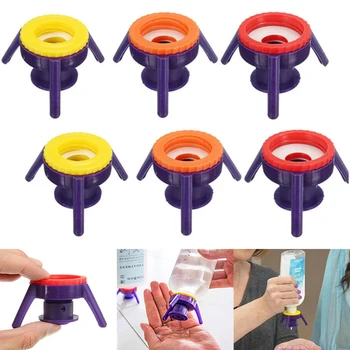 6pcs 4 Sizes Leakproof Inverted Flip Toss It Bottle Cap Stand Kit for Kichen Bathroom Plastic Bottle Holder Gadgets Tools
6pcs 4 Sizes Leakproof Inverted Flip Toss It Bottle Cap Stand Kit for Kichen Bathroom Plastic Bottle Holder Gadgets Tools