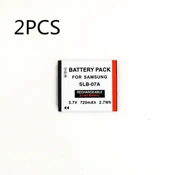 WHCYonline 2Pieces 720mAh SLB-07A SLB07A SLB 07A CameraBattery For SAMSUNG PL150 ST50 ST500 ST550 ST600 TL90 TL100 TL205 TL210 
WHCYonline 2Pieces 720mAh SLB-07A SLB07A SLB 07A CameraBattery For SAMSUNG PL150 ST50 ST500 ST550 ST600 TL90 TL100 TL205 TL210
